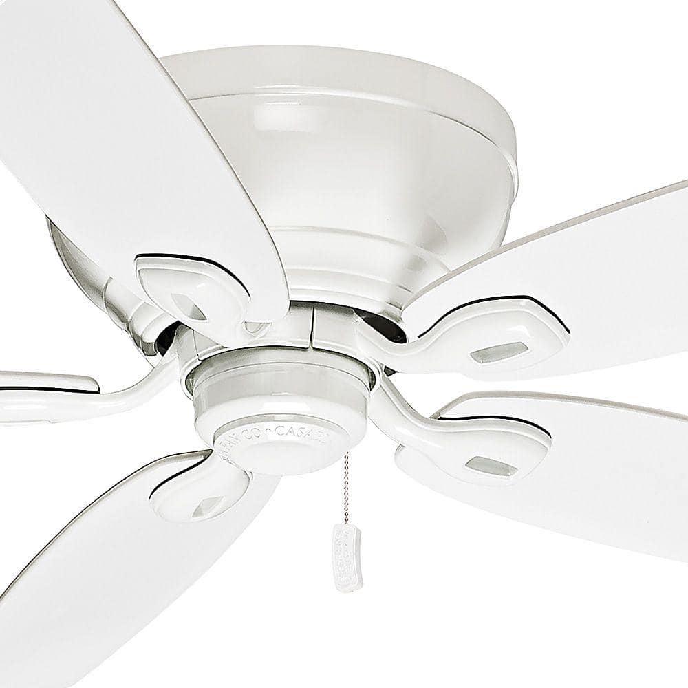 Casablanca Durant 54 in Indoor Snow White Ceiling Fan