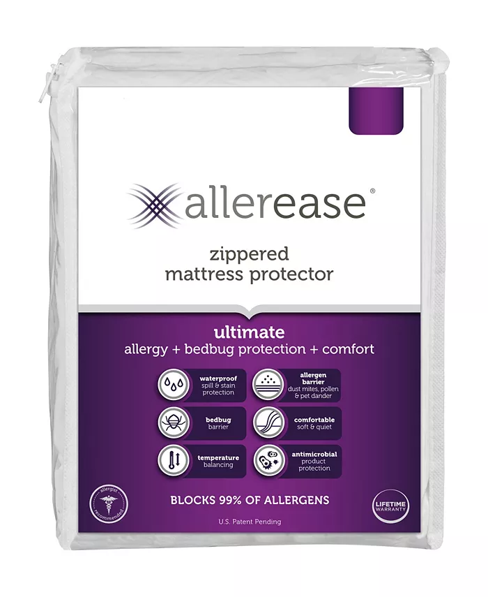 AllerEase Ultimate Protection Temperature Balancing Waterproof Twin Mattress Protector