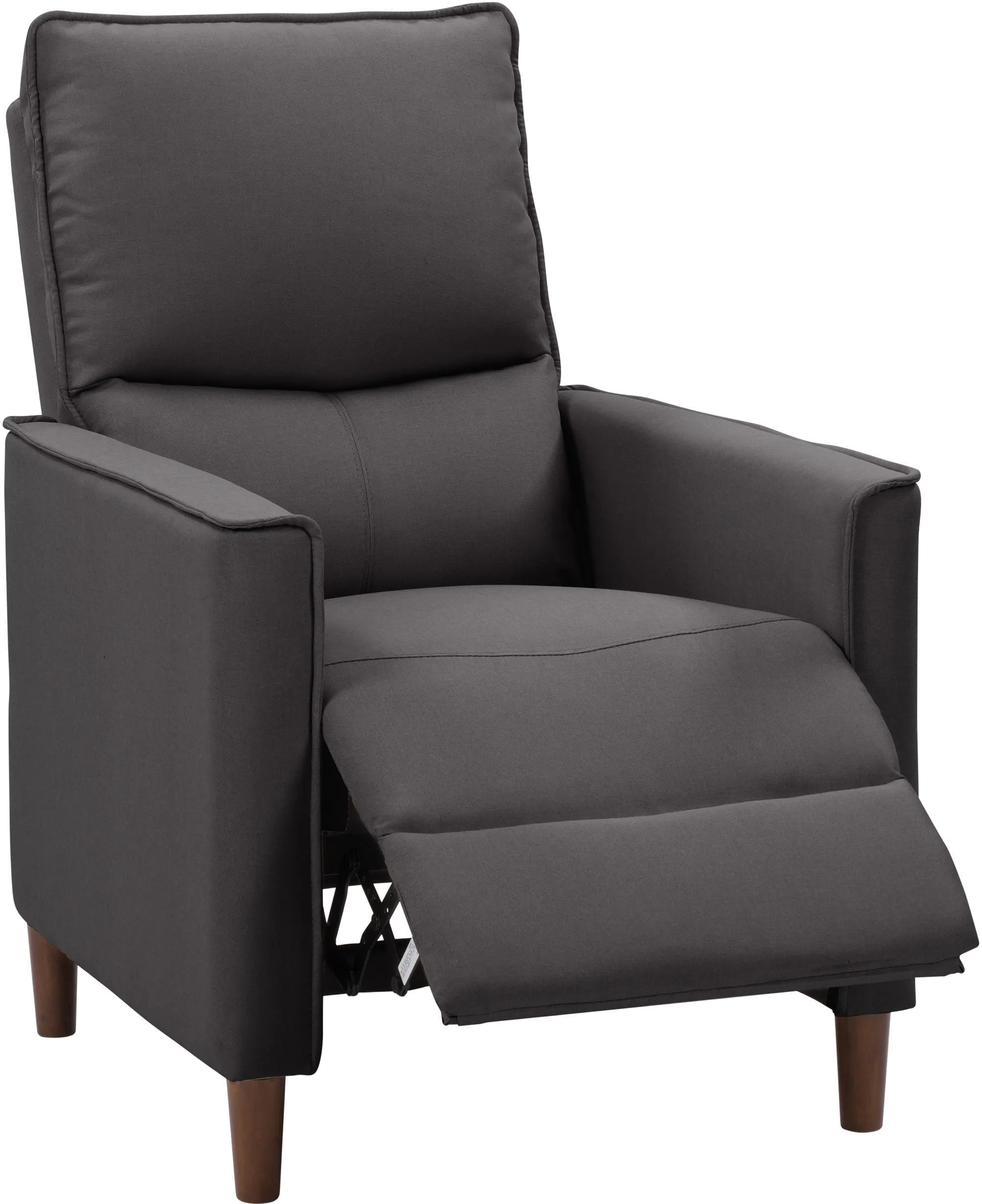 Alder Dark Gray Manual Recliner