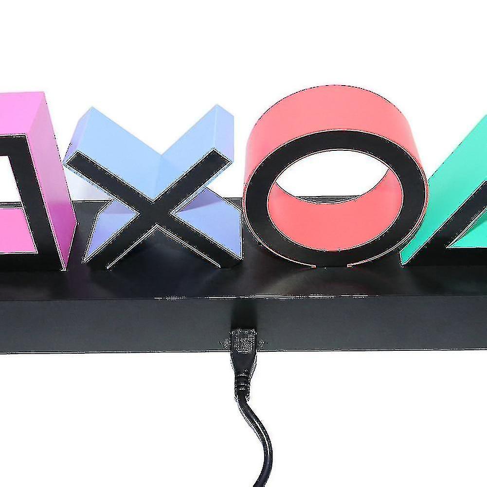 Colorful Game Icon Lamp Sound Control Neon Sign Light