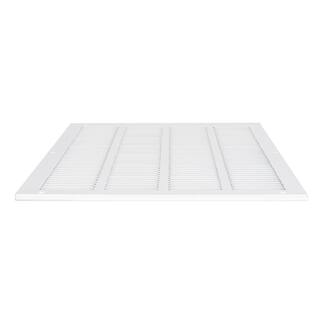 EZ-FLO 16 in. x 20 in. White Return Air Grille 61665