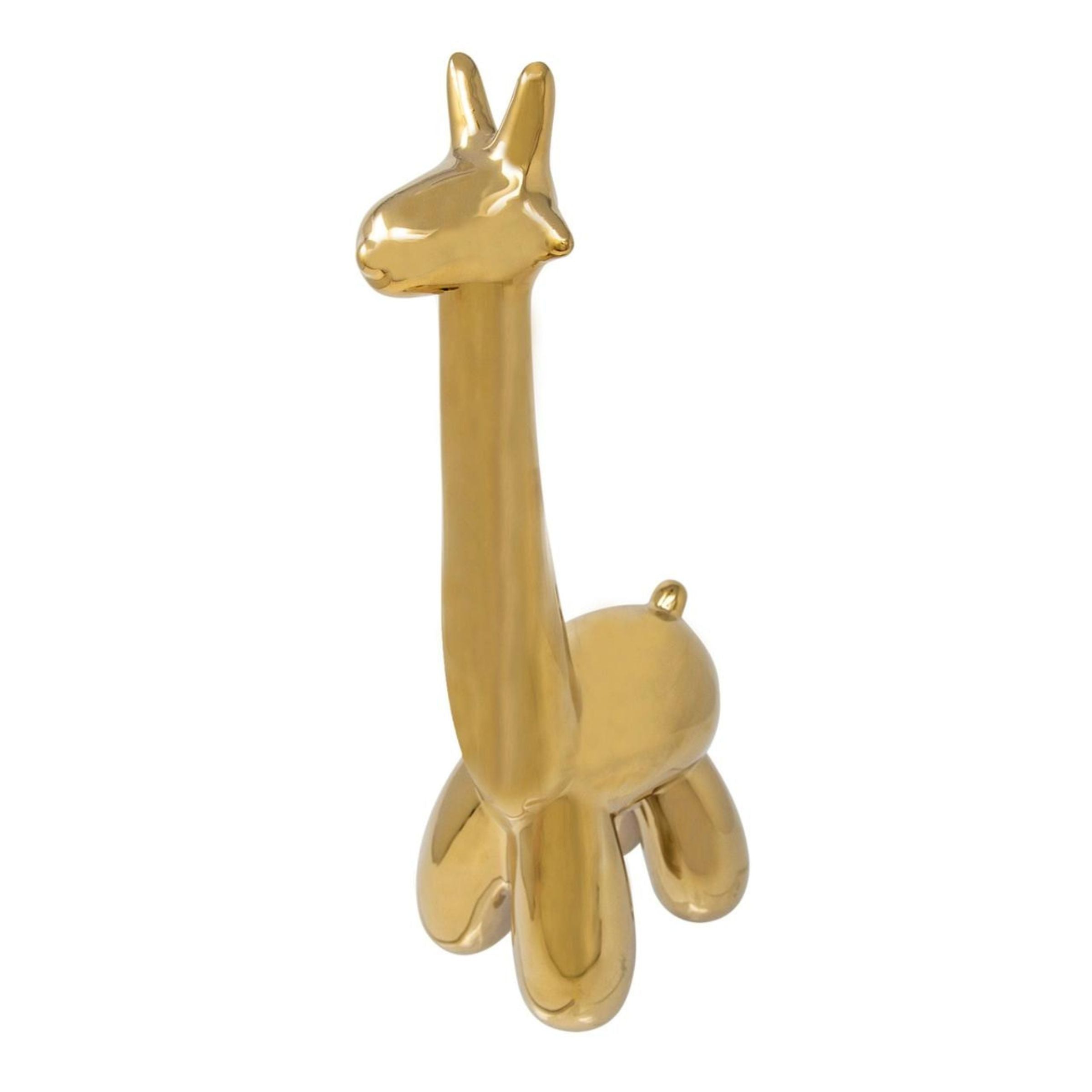 Gold Giraffe Balloon Animal 13655-01