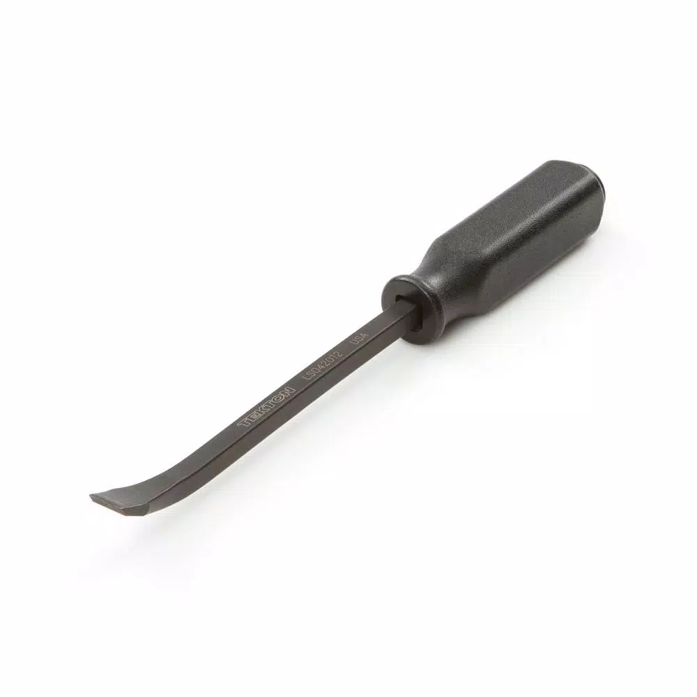 TEKTON 12 in. Angled Tip Handled Pry Bar with Striking Cap and#8211; XDC Depot