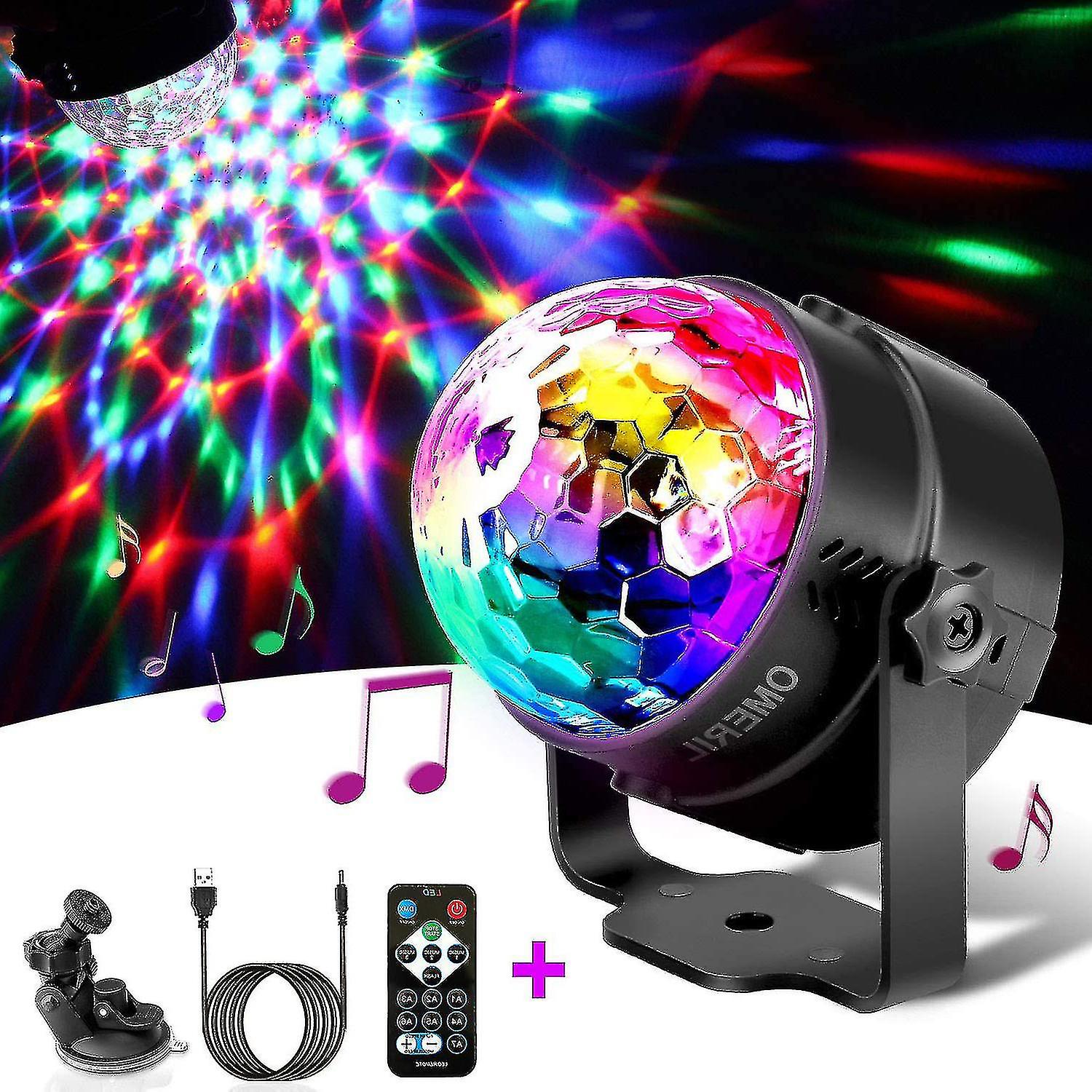 Disco Ball Led Party Lamp Music Controlled Disco Light Effects