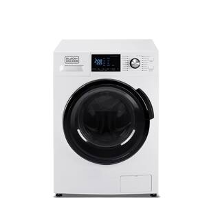 BLACK+DECKER 2.7 cu. ft. All-in-One Washer and Dryer Combo in White BCW27MW