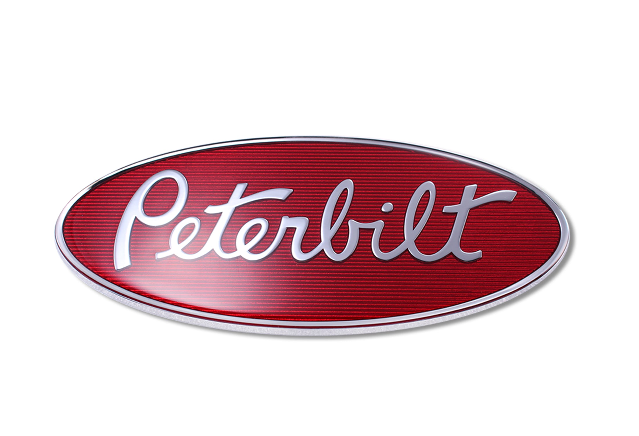 Front Hood Grille Logo Emblem Badge for Peterbilt 379 386 389 567 579 Semi Trucks - Peterbilt Truck Accessories - Aftermarket Replacement for 20-19280