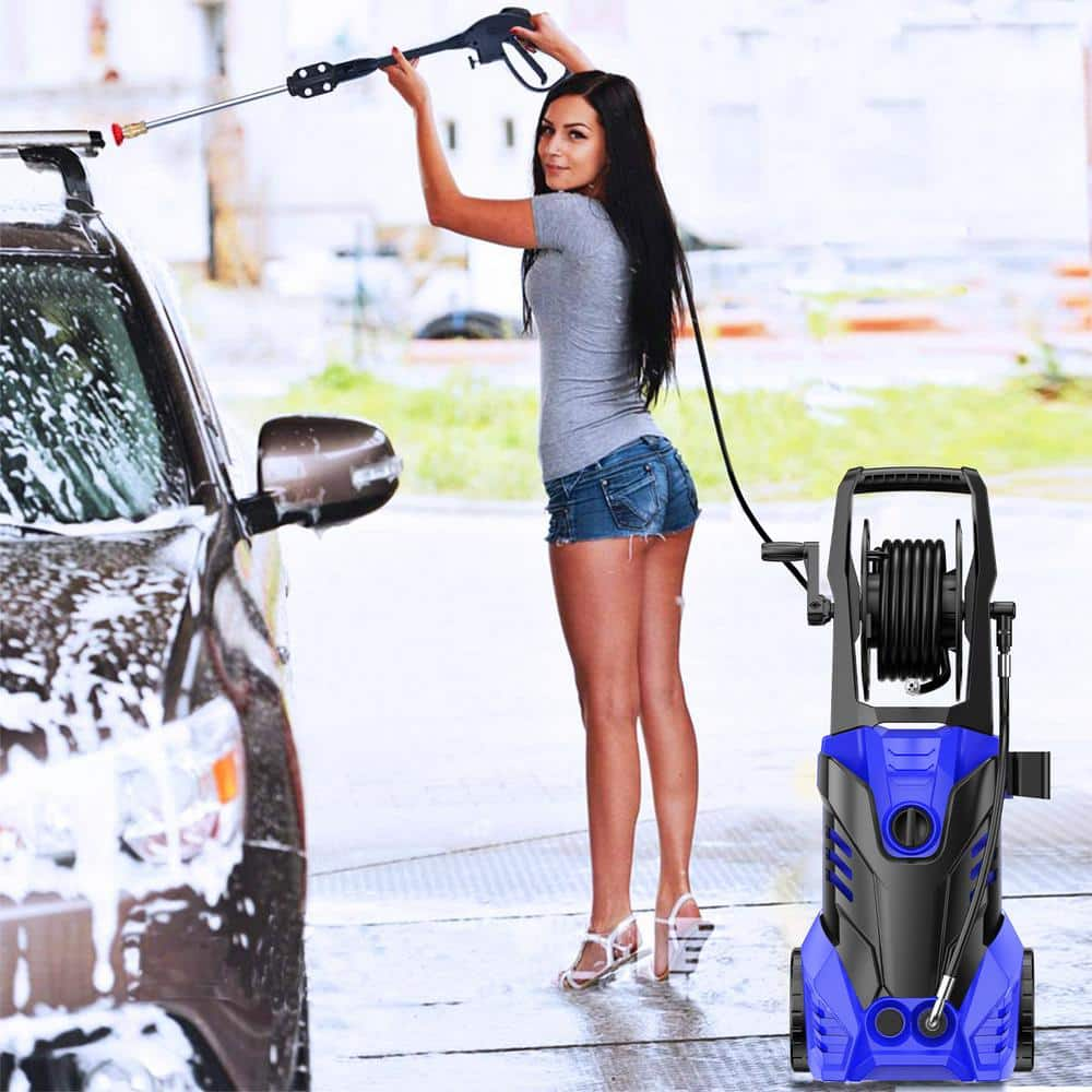 SUGIFT 3000 Maximum PSI 2 GPM 13 Amp Cold Water Electric Pressure Washer with 5 Nozzles