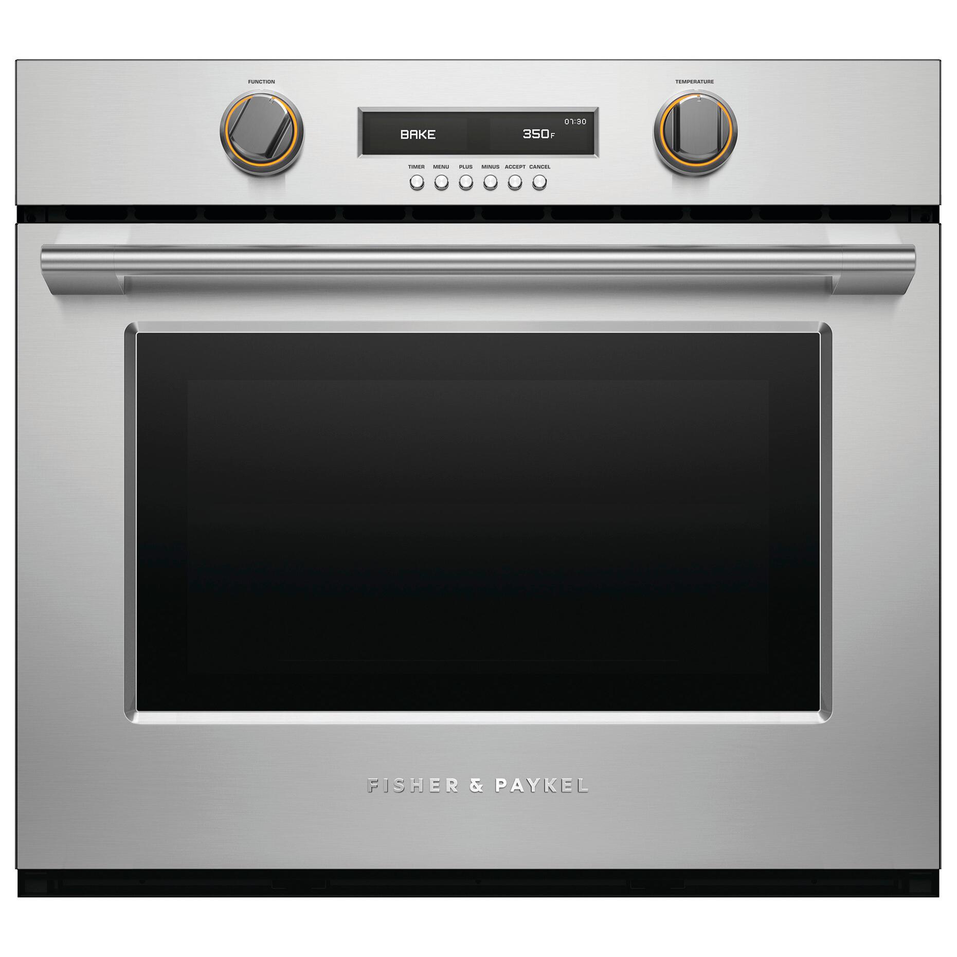 Fisher & Paykel 30-inch Built-in Single Wall Oven with Convection Technology WOSV3-30