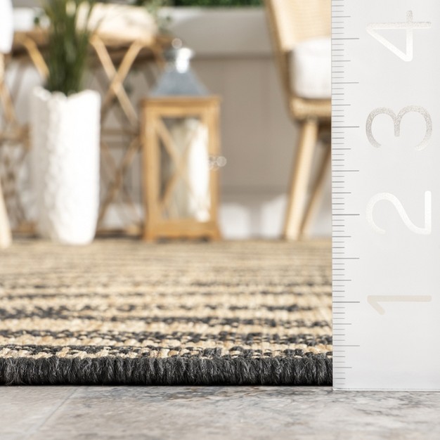 Nuloom Katrine Zebra Indoor outdoor Patio Area Rug