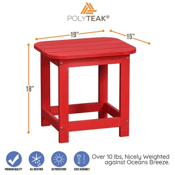 POLYTEAK Compact Side Table