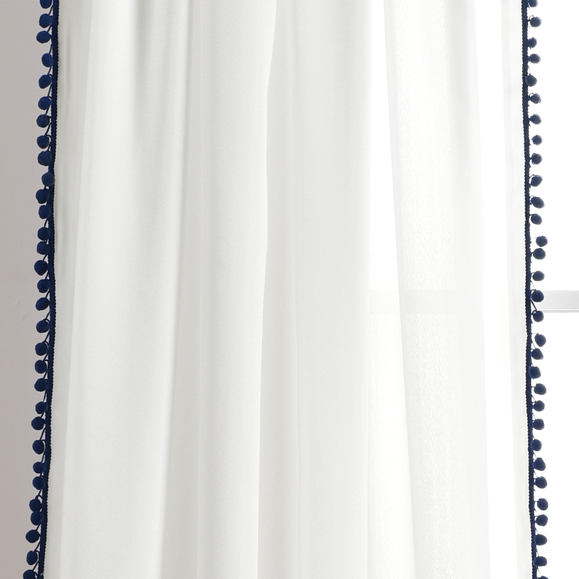 Pom Pom Window Curtain