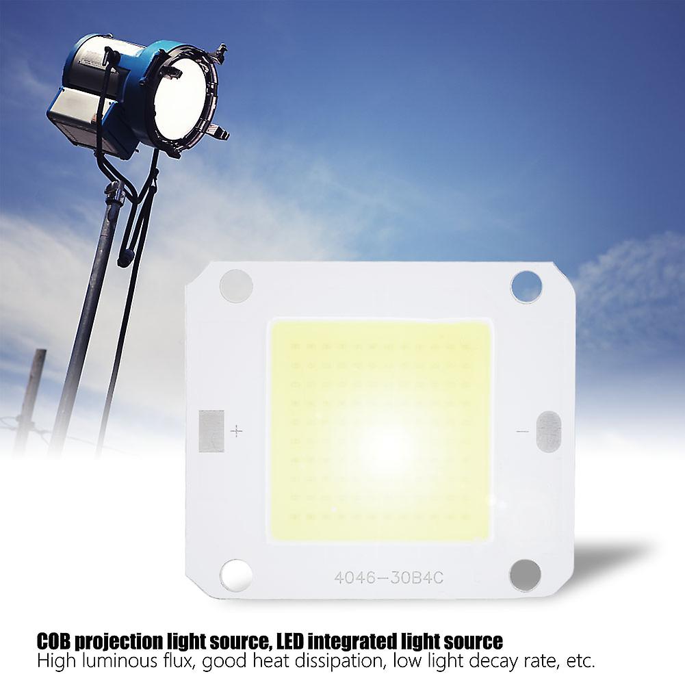 50W Projection Light Source Long lasting Bright COB Integrated LED Light(White 6000-6500K)