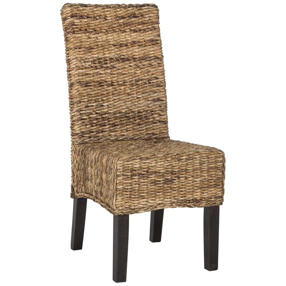 SAFAVIEH Dining Rural Woven Avita Natural Dining Chairs (Set of 2)   17.3\