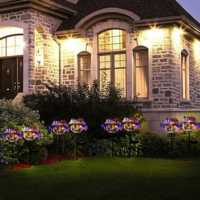 🔥BIG SALE - 49% OFF🔥Solar Stake Lights Butterflies Decor Lights