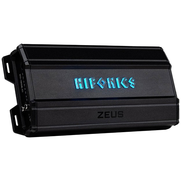 Hifonics Zeus Delta 1 950 Watt Compact Mono Block Nickel Plated Mobile Car Audio Amplifier With Auto Turn On Feature Zd 1950 1d Black