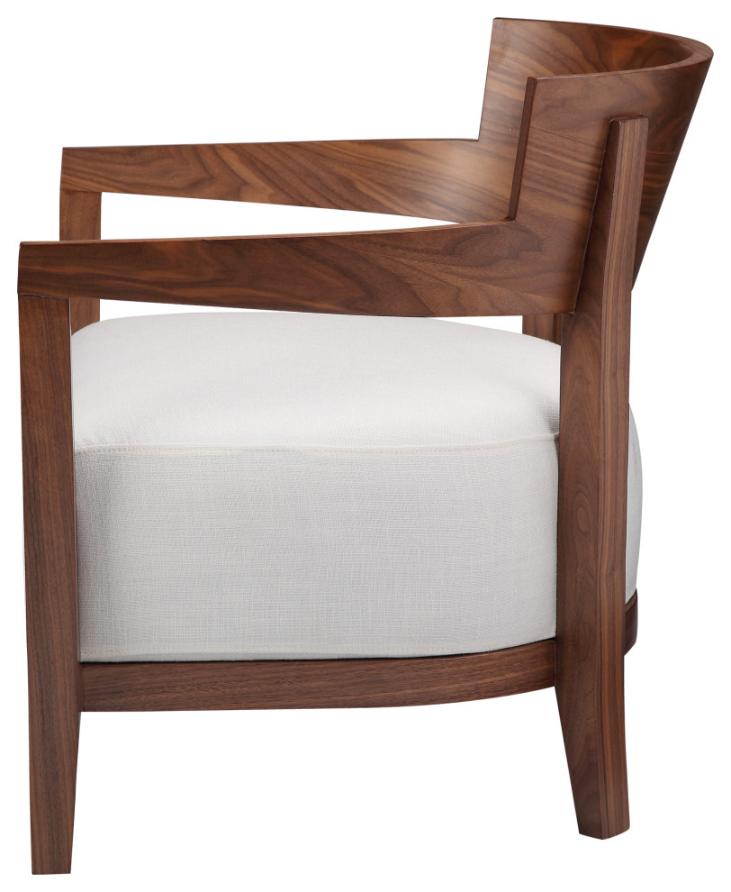 Volta Arm Chair   Midcentury   Armchairs And Accent Chairs   by Homesquare  Houzz