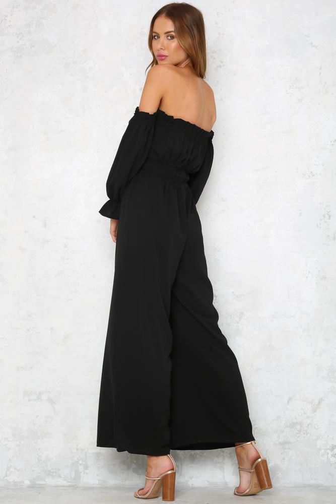 Heart Of Glass Jumpsuit Black