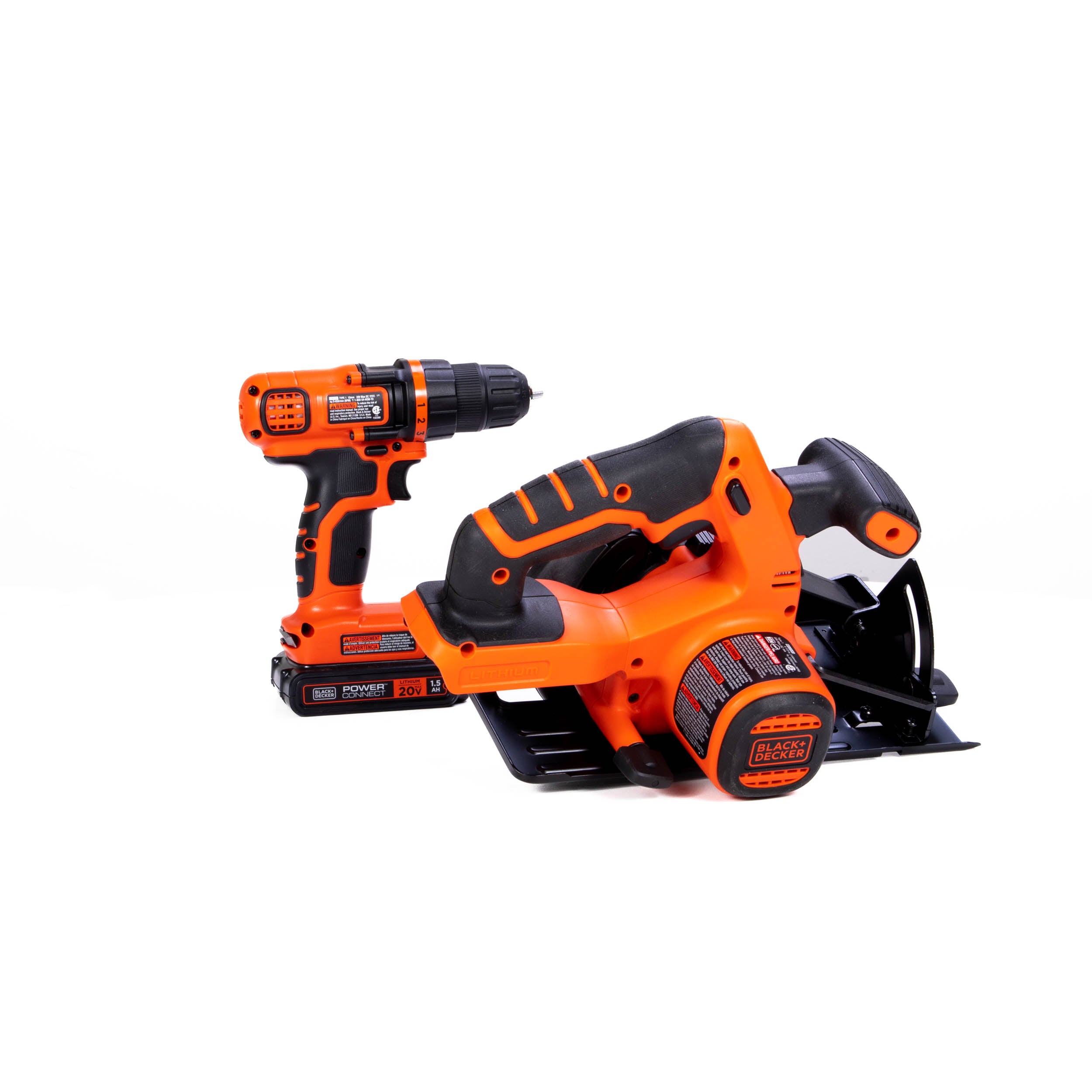 20V MAX* POWERCONNECT™ Cordless Drill/Driver + Circular Saw Combo Kit