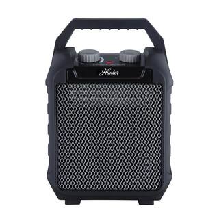 Hunter Deluxe Recirculating 1500-Watt Utility Space Heater with Adjustable Thermostat 74004