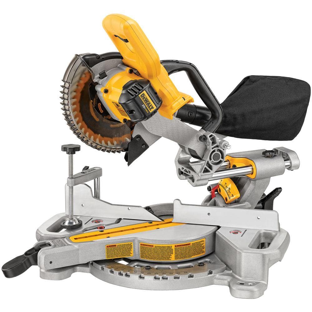 DEWALT 20V MAX Cordless 7-1/4 in. Sliding Miter Saw (Tool Only) DCS361B