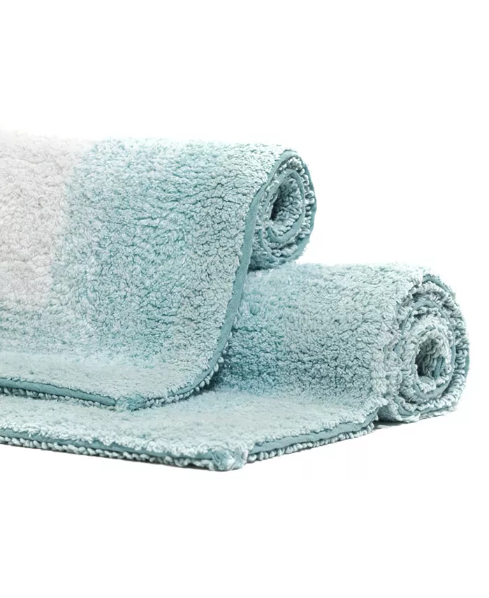 Chesapeake Whitney Ombre Reversible Bath Rug