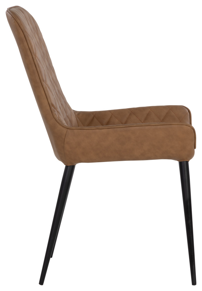 Iryne Dining Chair  Bounce Nut  Set of 2   Midcentury   Dining Chairs   by Sunpan Modern Home  Houzz