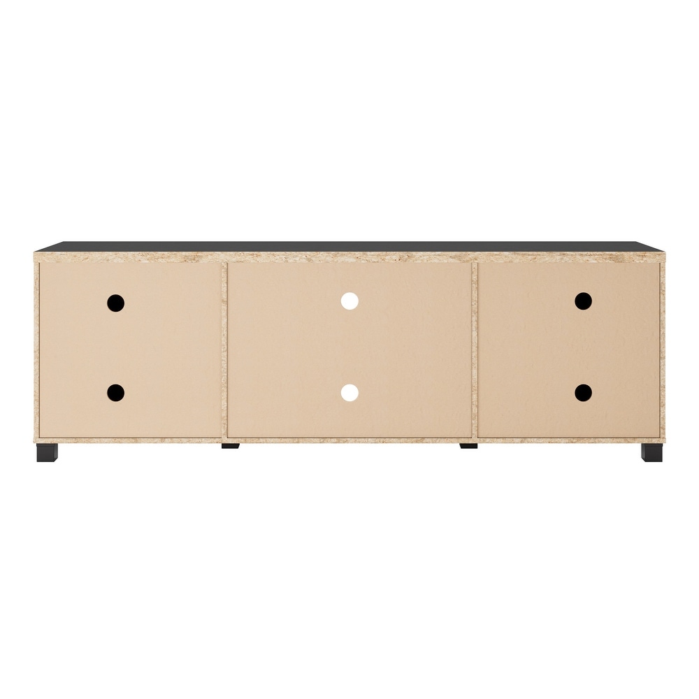 CorLiving TV Stand with Doors  TVs up to 85\