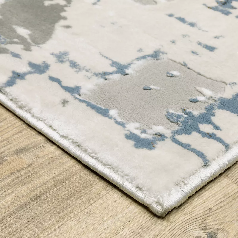 StyleHaven Emery Industrial Abstract Area Rug