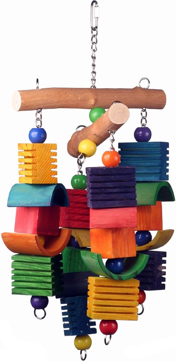 Super Bird Creations Groove Mobile Bird Toy， X-Large