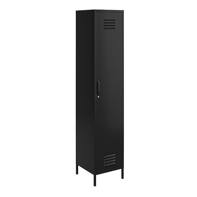 SystemBuild Mission District Single Locker Storage Cabinet Floor Decor