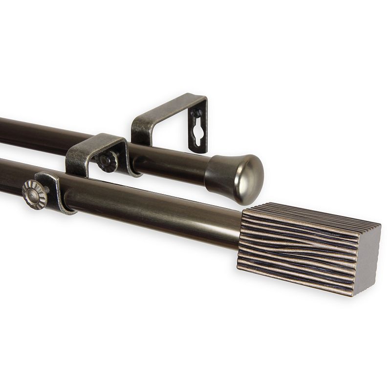 Rod Desyne Alder 13/16 Double Curtain Rod