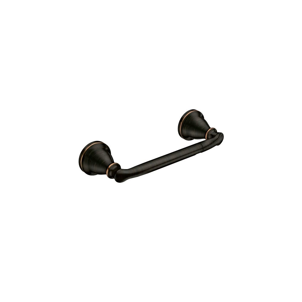 Moen Hilliard Toilet Paper Holder Mediterranean Bronze Pivoting ;