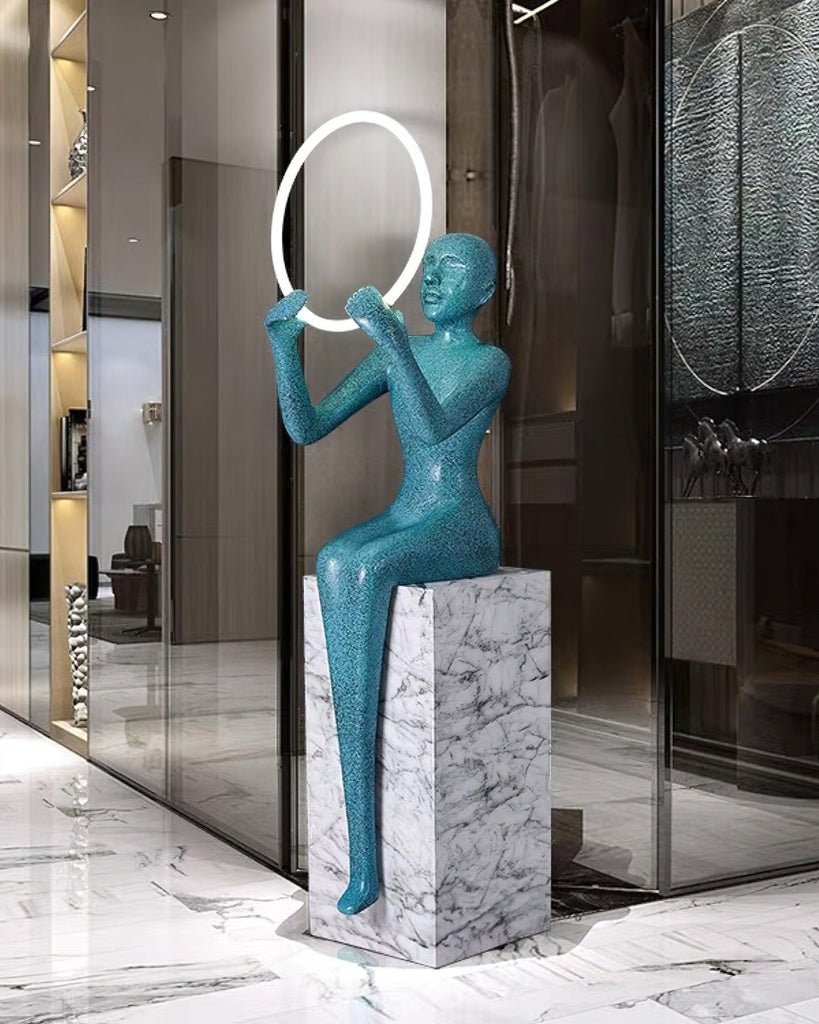 Elena Sculpture Floor Lamp