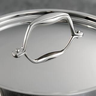 Tramontina Gourmet Tri-Ply Clad 6 qt. Covered Stainless Steel Braiser 80116067DS