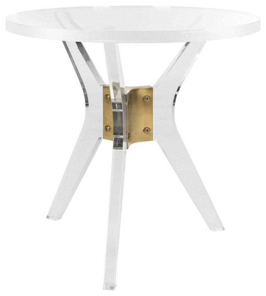 Cameo Acrylic End Table   Contemporary   Side Tables And End Tables   by AED Luxury Home Decor  Houzz