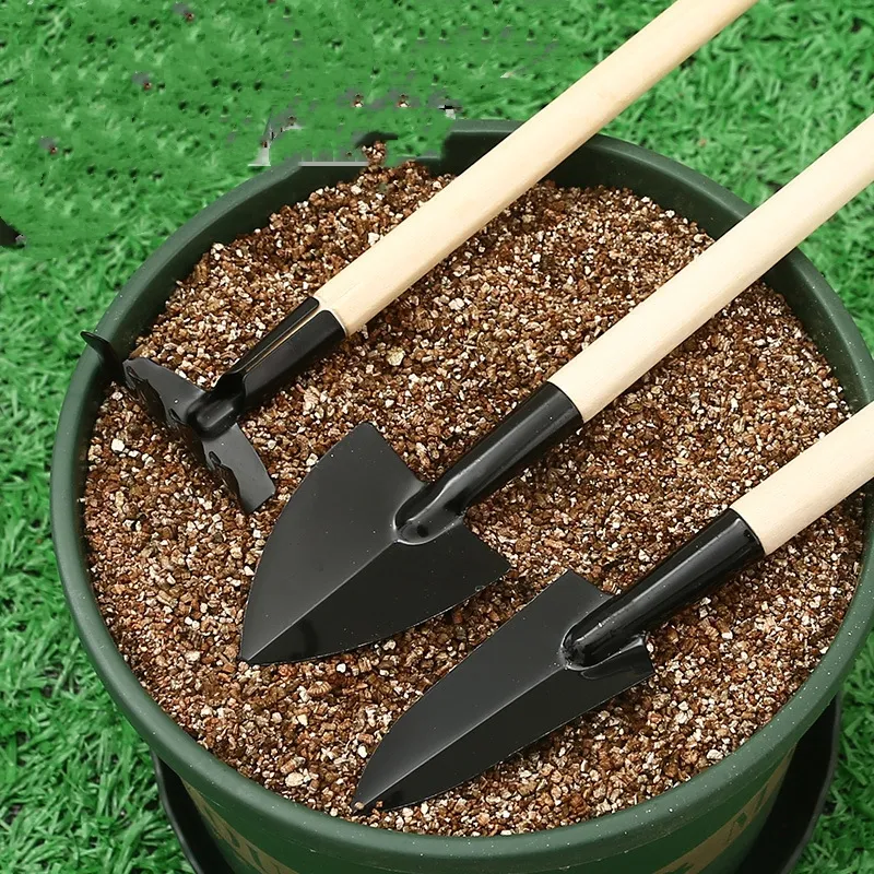 Multi functional home garden flower plant loose soil small gardening tools set