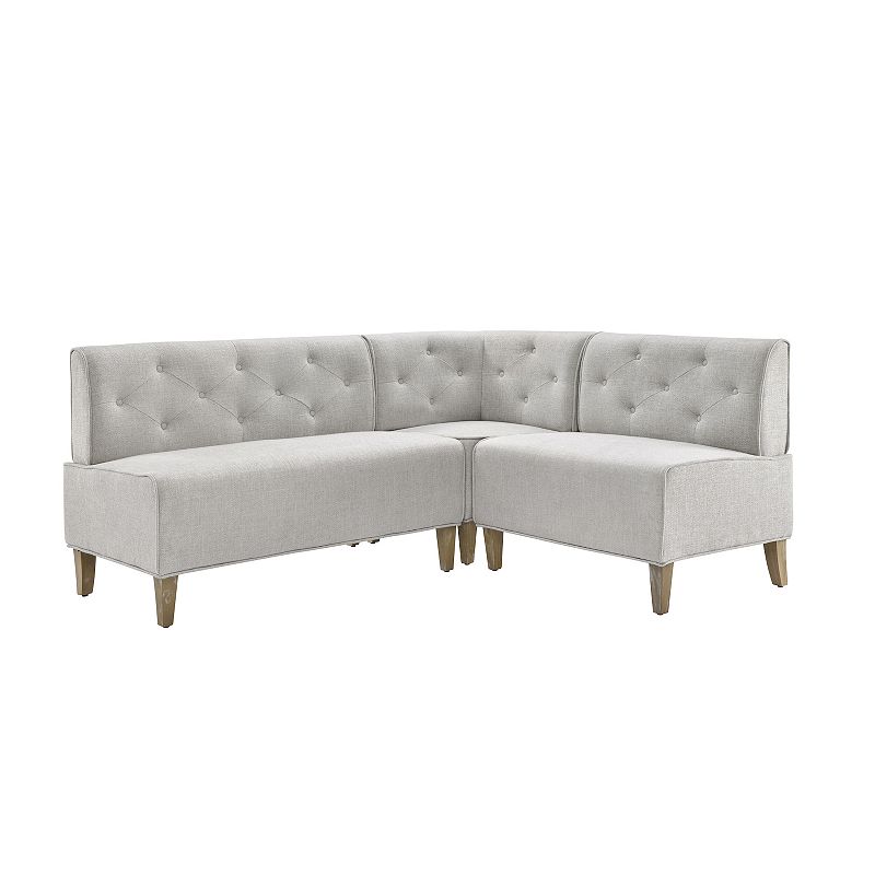 Linon Adler Nook Bench 3-piece Set