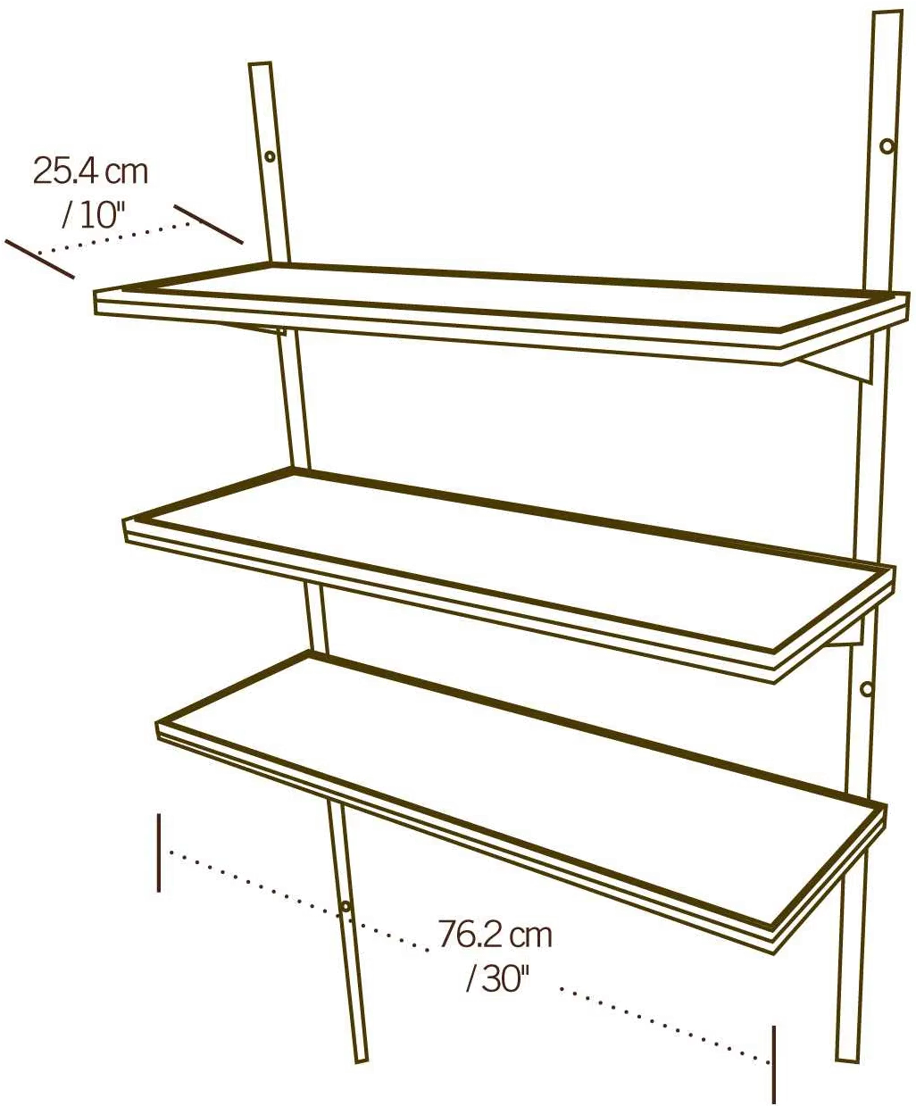 Lifetime Shed 3 Piece Shelf Kit