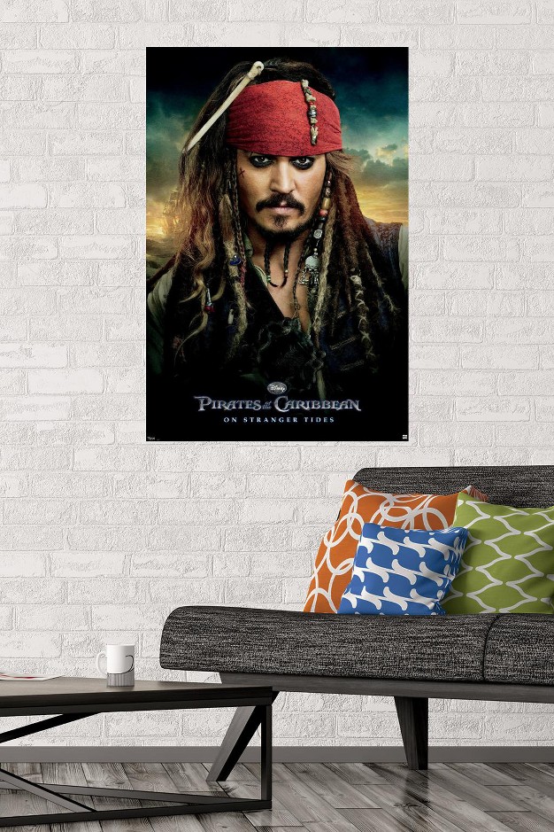 Trends International Disney Pirates Of The Caribbean On Stranger Tides One Sheet Unframed Wall Poster Prints