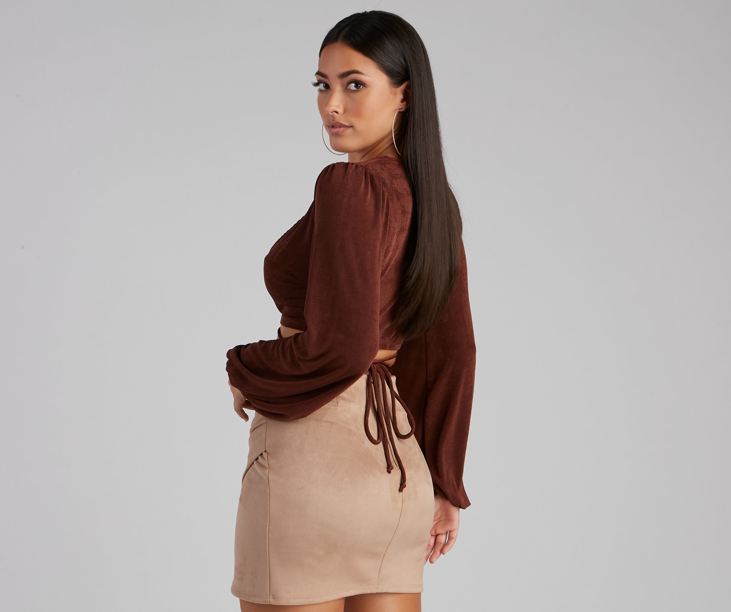 Chic Vibes Only Surplice Wrap Top