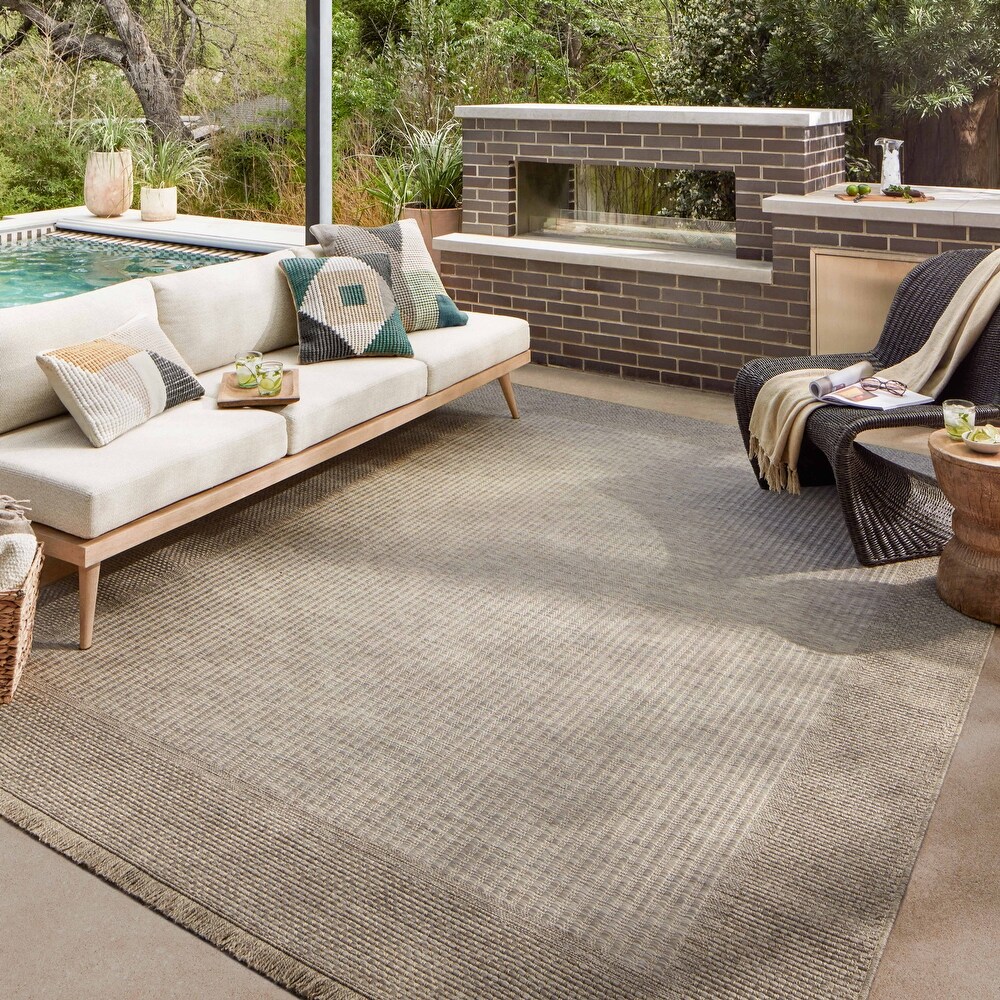 Alexander Home Dana Indoor / Outdoor Border Area Rug