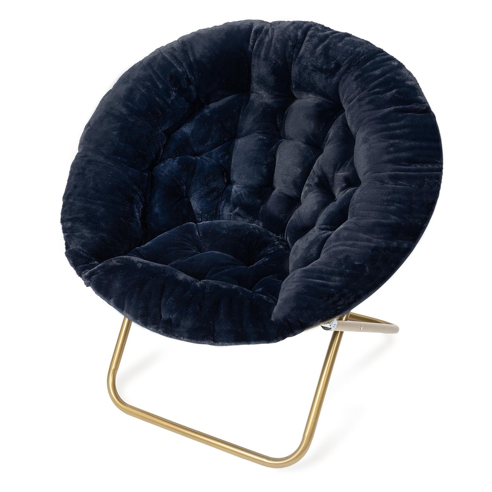 Milliard Cozy X large Faux Fur Saucer Chair