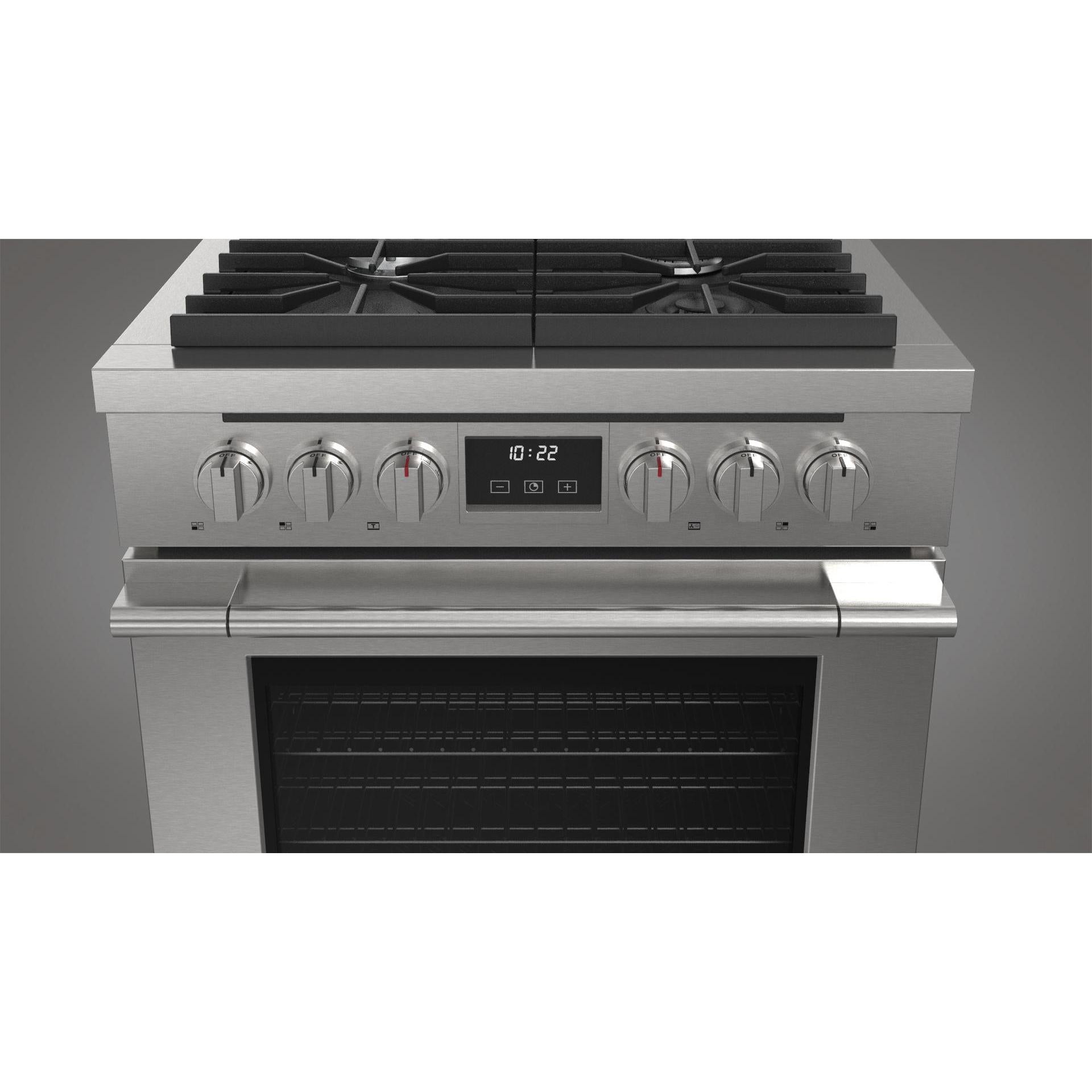 Fulgor Milano 30-inch Freestanding Gas Range with True European Convection Technology F4PGR304S2