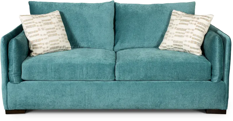 Ellyson Cerulean Blue Queen Sofa Bed