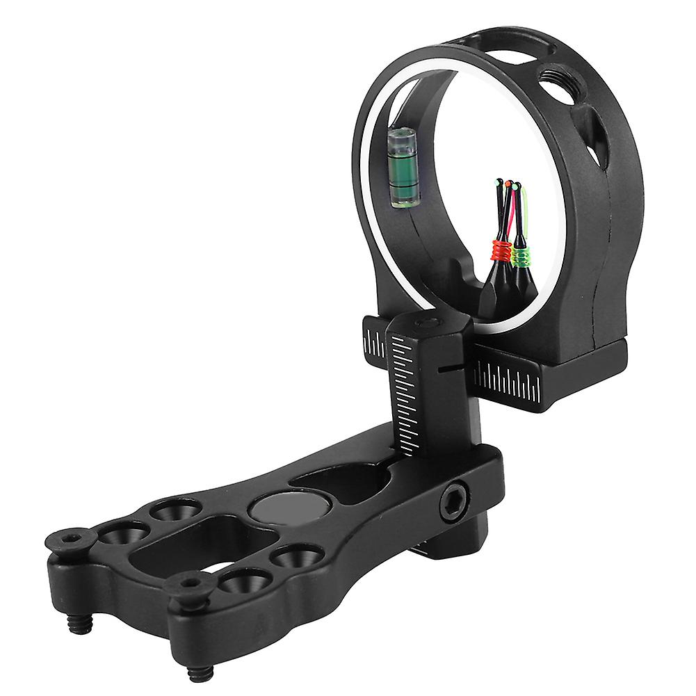 Tp1530 Basic Hunter Compound Bow Sight 3-pin Fiber Optics For Hunting/shooting