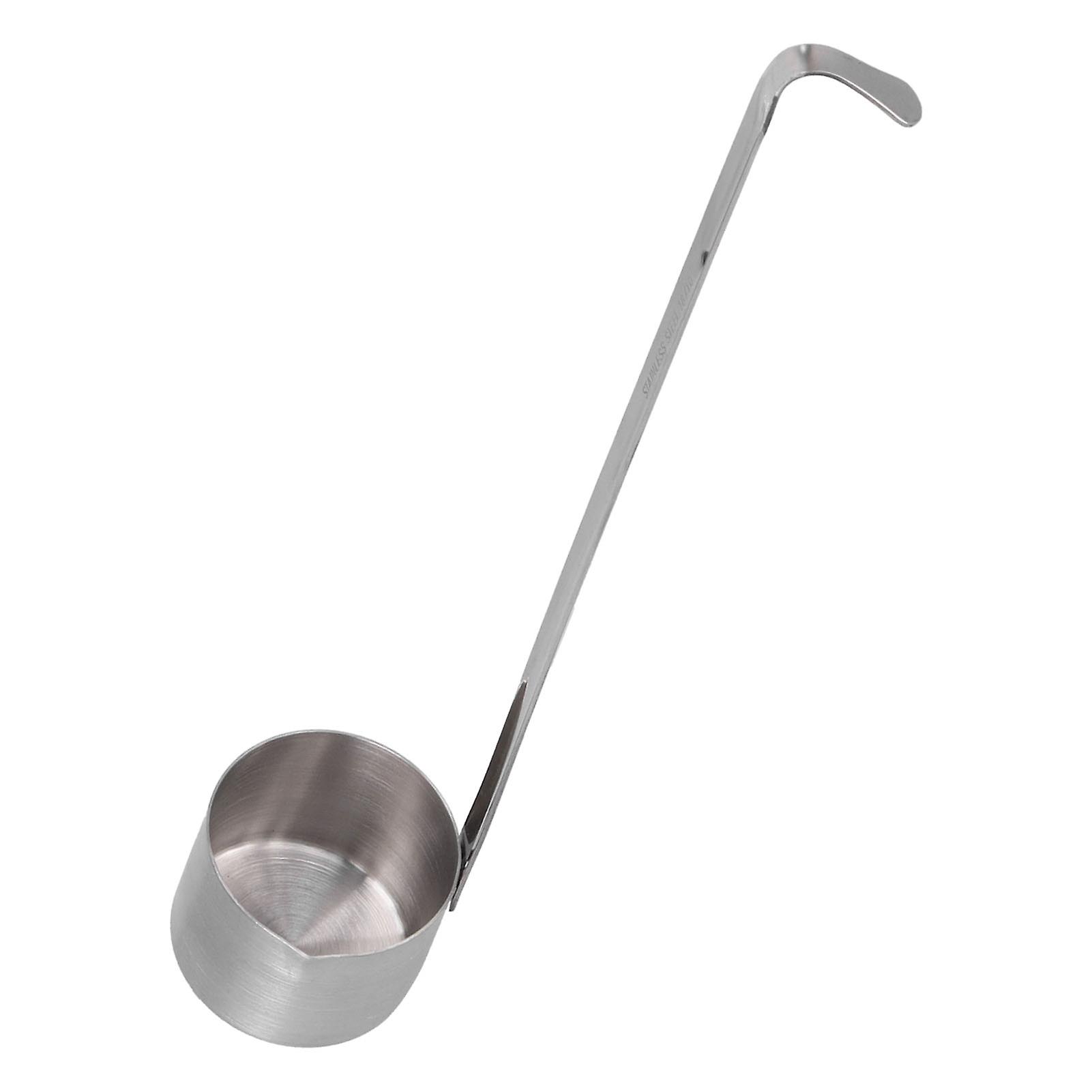 Wine Ladle Stainless Steel Spoon Wine Dipper Spoon Beer Pouring Measure Spoon for Kitchen125ML