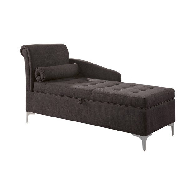 Dartania Storage Chaise Gray Homes Inside Out