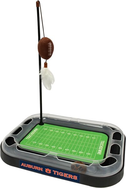 Pets First NFL Football Field Cat Scratcher Toy with Catnip