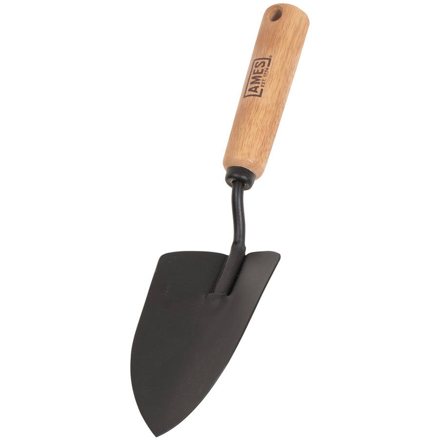 Ames 1994100 13" Hand Trowel With Wood Handle