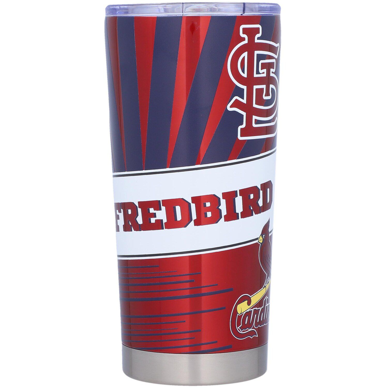 St. Louis Cardinals 20oz. Stainless Steel Mascot Tumbler